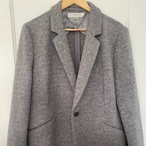 TAHARI - GRAY SINGLE BUTTON BLAZER - EXCELLENT CONDITION